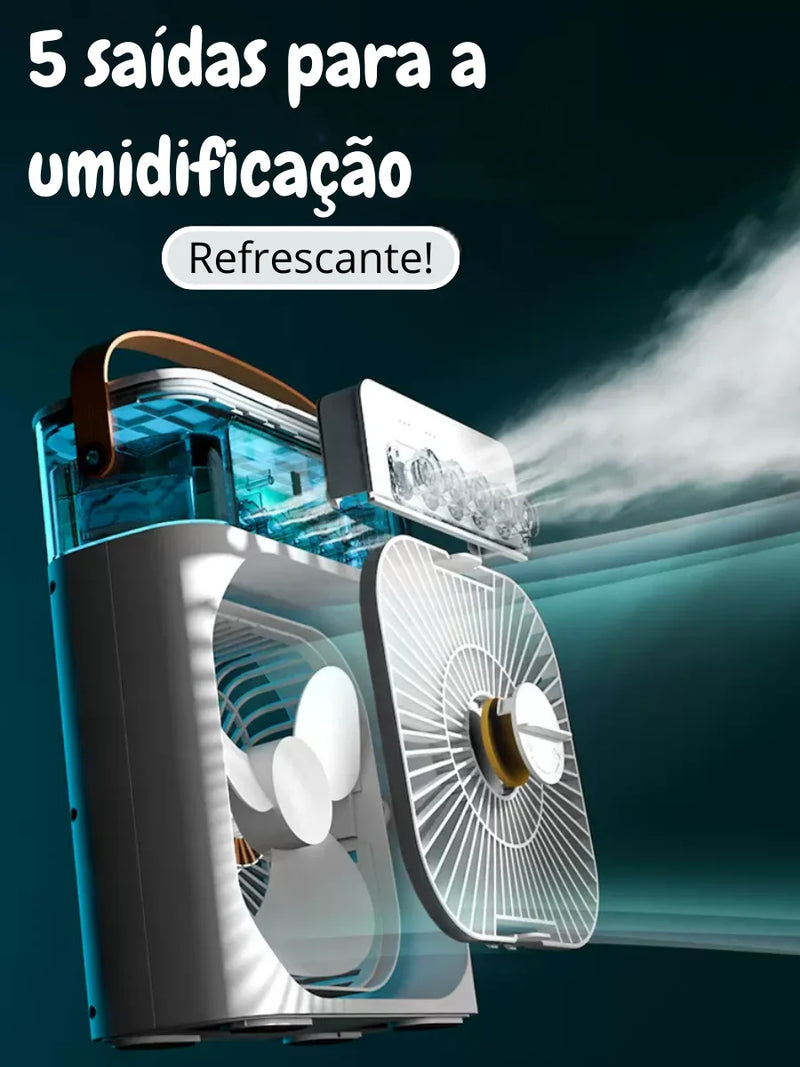 Mini Climatizador e Umidificador Portátil USB - Weeva