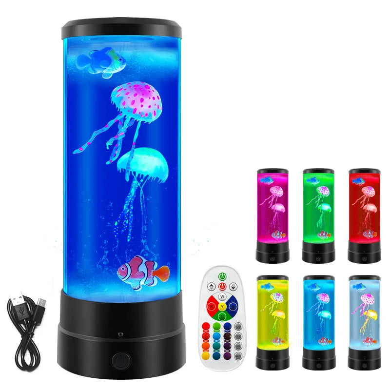 Luminária  JellyFish™ AquaMode + CONTROLE REMOTO com FRETE GRÁTIS